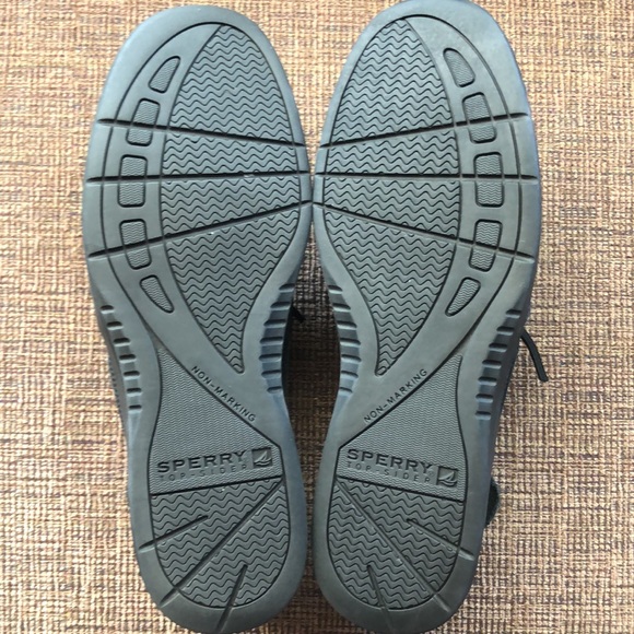 Sperry Top-Siders. Black. Size 7. New. - Picture 6 of 8